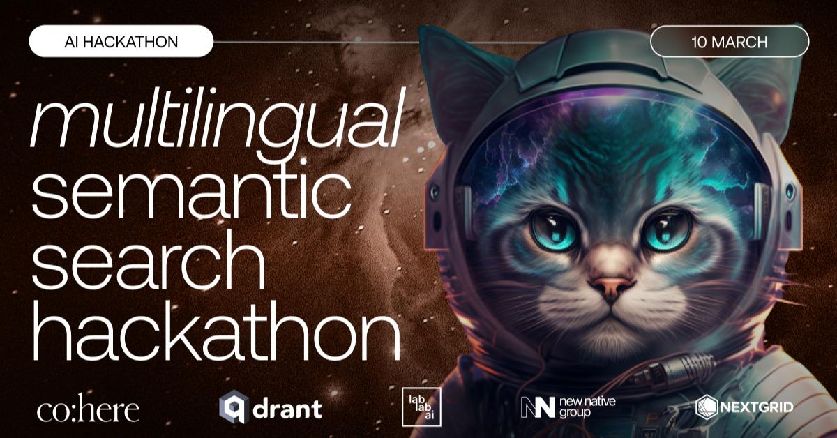 Cohere and Qdrant Multilingual Semantic Search Hackathon image